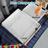 Chinchilla FHTONGE Extra Large Rabbit Litter Box with Large Steel Grid Holes, Bunny Potty Trainer Tray for Cage
