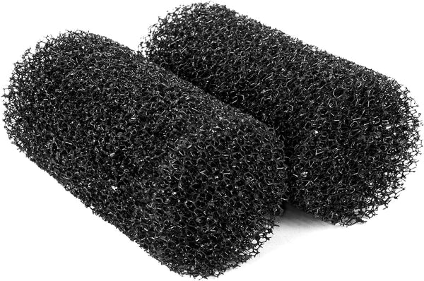 2PCS Internal Filter Sponge Foam, Aquarium Bio Sponge Rolls for Fish Tank Filter Accessories 4.5" x 2"
