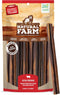 Natural Farm Peanut Butter Flavor Collagen Sticks for Dogs (12 Inch, 12 Pack) - Rawhide Alternative Chews with
