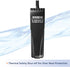 Aqueon Mini Flat Heater – Submersible Small Aquarium Heater for up to 5 Gallon Aquariums, 10 Watts