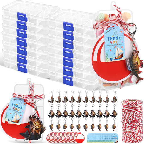 Windspeed 30 Set Mini Tackle Box Party Favor Fishing Candy Little Tackle