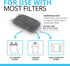 Fluval Carbon Filter Media for Aquariums, 100-gram Nylon Bags, 3 Count