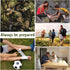 Survival First Aid Kit, 170 PCS Survival Kits, Essential Gear Trauma Kit for Hiking Camping Outdoor Adventure, Gifts