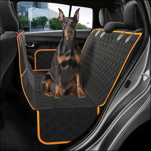 Smouatou Hammock,Suitable Dog Car Seat Cover for Back Seat, Sturdy Backseat Extender for Dogs,New Scratch Resistant