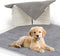 Sprbriolsm Charcoal Puppy Pads 23"x23" 100 Count Extra Absorbent Black Puppy Pads, Charcoal