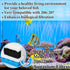 18 206/207 Set, Threlaco Pcs Compatible with Fluval Aquarium Filters Sponge Including Foam Pad, Water Polishing Pad