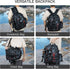 Night Cat Fishing Tackle Backpack, Fly Fishing Sling Bag with Rod Holder and Storage