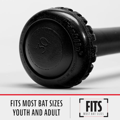 Franklin Sports Baseball Bat Grip Knob - Gator Grip Nub for Improved Grip and Sting Reduction