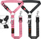 Removable Dog Seat Belt Harness for Car, 3 in 1 Pet Dog