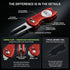 5-in-1 Golf Divot Repair Tool Golfing Ball Marker, Pitch Mark Repair, Putting Alignment, Club Tee, and Groove Cleaner