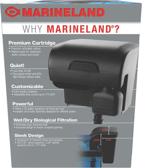 MarineLand ML Penguin PRO 175 Filter - 10/1 CT, 78179