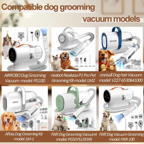 NUENSS-ROR Carrying Bag for Dog Grooming Vacuum, Portable Outdoor Pet Hair Vacuum Travel Carrier Case Bag Compatible