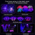 Soft Silica Gel Aquarium Decorations, Glow in The Dark Coral Ornaments for Fish Tank (Green, Equinox)