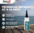ReelX Fishing Reel Grease, Marine-Grade Anti-Rust Lubricant for Bearings, Spinning, Baitcasting, Spincast, Fly