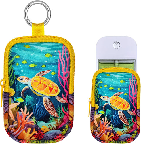 Generic Neoprene Hand Sanitizer Holder Compatible with Touchland, Shockproof Protective Sleeve with Zipper