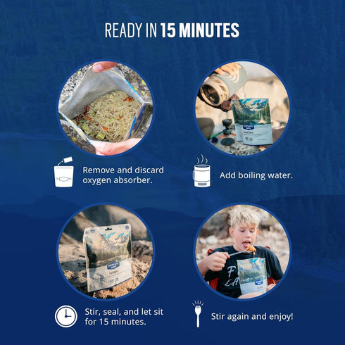 Backpacker's Backpacking 28g 1 Count Pantry Beef Bolognese | Freeze Dried & Camping Food - Emergency Food - Protein