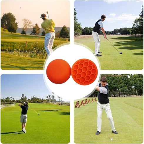 Golf Physical Strength Pad Force Plate - Rubber Exerciser Step Pad for Improved Golf Game & Training Aid
