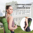 UMINEUX Extra Thick Yoga Mat 1/3'' Non Slip for Women, Eco Friendly TPE Fitness Exercise Mat with Sling & Storage Bag