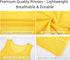 Set 12 Pack Scrimmage TOEPODO Pinnies of Vests Soccer Bibs Team Practice Pinnies with Drawstring Bag & Captain's