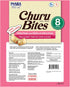 0.42 48 (8 Pack), INABA Churu Bites for Dogs, Grain-Free, Soft/Chewy Baked Chicken Wrapped Churu Filled Dog Treats