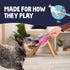 goDog Just For Me Gators Mini Plush Dog Toy - Tough and Squeaky