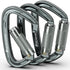 FresKaro 4inches Climbing Carabiners, 25kN-5621lbs, UIAA CE Certified, Twist Auto Locking, Lightweight Rust Proof,