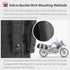 Rhinowalk Motorcycle Water Bottle Holder Bag Tactical Pouch with Drawstring Molle Insulated Bottle Bag to Keep Warm