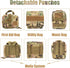 Tactical Dog Harness with Pouches, Adjustable No-Pull Military Dog Vest for Large Medium Dogs, Handle for Walking