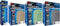Fluval Bundle of 4 Replacement Medias for 407 Aquarium Filters: Bio-Foam, Ammonia, Phosphate, Nitrite Removers