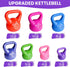 Gymenist Kettlebell Fitness Workout Body Equipment - Choose Your Weight Size for Exercise