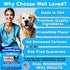 120 Well Loved Dog Allergy Chews - Dog Allergy Relief, Itching Skin Relief, Hot Spot Treatment & Seasonal Allergies