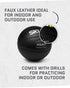 29.5" 3-lb SKLZ Weighted Training Basketball, - Heavy Training Ball - Black, Quality Faux Leather Construction