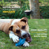 EASTBLUE Squeaky Dog Toys for Aggressive Chewers, Rubber Puppy Chew Ball with Squeaker, Durable Pet Toy