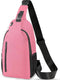 HESEE Crossbody Sling Bag for Women & Men, Waterproof Sling Backpack, Lightweight Shoulder