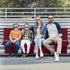 Red(1pcs) Aliphon Stadium Seat for Bleachers with Back Support and Cushion, Bleacher Seats with Shoulder Strap and Cup