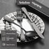 Travel Cutlery Set with Case, Portable 4-Piece Stainless Steel Reusable Flatware for Camping and Hiking