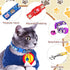 Amylove 48 Pcs Dog Collar and Leash Set, Polypropylene Adjustable Puppy Collars for Medium Small Dogs, Vivid Color,