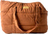 Cozy Plush Pet Carrier Purse - Lightweight Tote Design with Secure Harness Clip for Small Dogs and Puppies