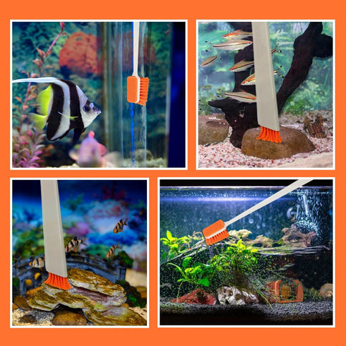 1pcs Small Aquarium Cleaning Tool, Algae Scraper for Glass and Acrylic Fish Tanks