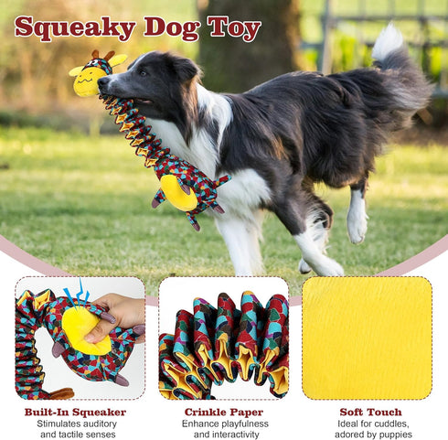 Tough Indestructible Dog Toys for Large Aggressive Chewers, Durable Chew Toy for Large Breed Dogs
