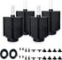 DVHEY 4 Pack 70-80 Gal Aquarium Sponge Filter with Air Stone and Ceramic