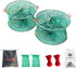 BasicGear Crab Spring Trap 2 pcs - Bait Trap for Lobster, Crawfish,