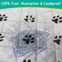 ,30"X34", 2 Packs FUWERY Washable Pee Pads for Dogs Thick Heavy Absorbency Reusable, Prevent Leakage, Non-Slip Pee Pads