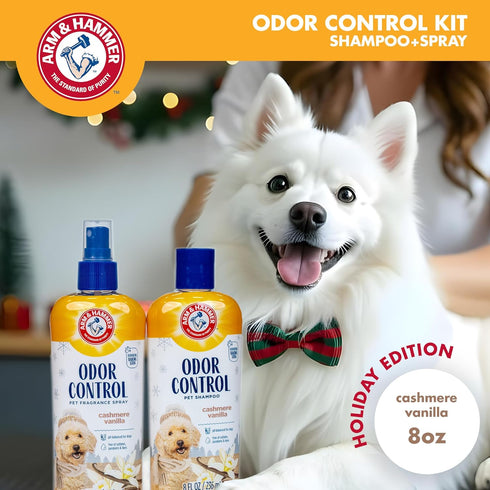 Hammer Set, 8FL OZ 8FL OZ, Arm & Odor Control Pet Deodorizing Holiday Edition: Includes Dog Shampoo, + Bath Spray