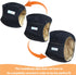 Langsprit Male Belly Bands for Dogs (Pack of 3) - Washable High Absorbing Reusable Dog Diapers (Black, Small)