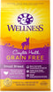 Wellness Complete Health Grain-Free Small Breed Dry Dog Food, Natural Ingredients, 4-Pound Bag