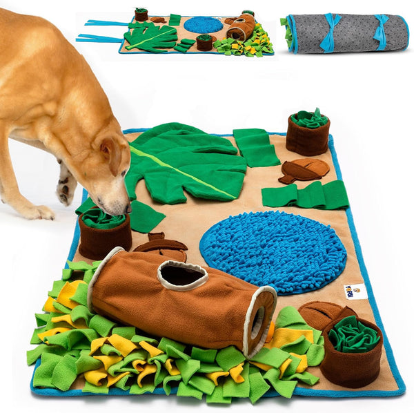Snuffle Mat for Large Breed Dogs, 39.4''x23.6'' Interactive Toys for Boredom and Mental Stimulation