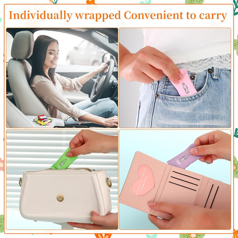 42Pcs Disposable Compressed Towels, Portable Compressed Towel Tablets Thicker Super Absorbent Wash Cloths Face Towel
