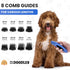 We Love Doodles Dog Clippers for Thick Coats - Powerful Cordless Trimmer with 8 Detachable Blades