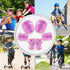 Knee Pads for Kids, Toddler Protective Gear Set with Elbow Pads and Wrist Guards, 3 in 1 for Skating Cycling Scooter